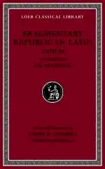 L 294 Fragmentary Republican Latin, Vol I