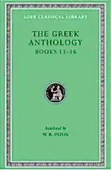 L 86 The Greek Anthology, Vol V