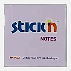 Gıpta Yapışkanlı Not Kağıdı 76x76 100 yp Pastel Lila