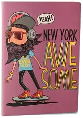 Fabio Ricci Handy 17x24 İplik Dikiş 48 yp Kareli Defter