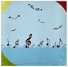 Tosbaa Müzikal Serisi - Pop 14x14 Çizgisiz Defter