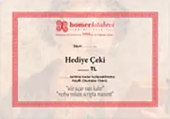 Homer Hediye Çeki