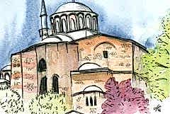 Kartpostal - Kariye Camii