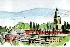 Kartpostal - Topkapı Sarayı