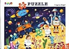 96 Parça Puzzle - Uzayda Keşif