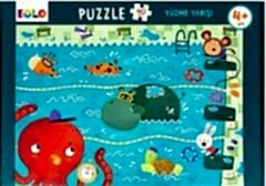 40 Parça Yer Puzzle – Yüzme Yarışı