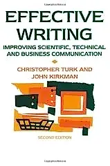 Effective Writing: Improving Scientific, Technical and Business Communication